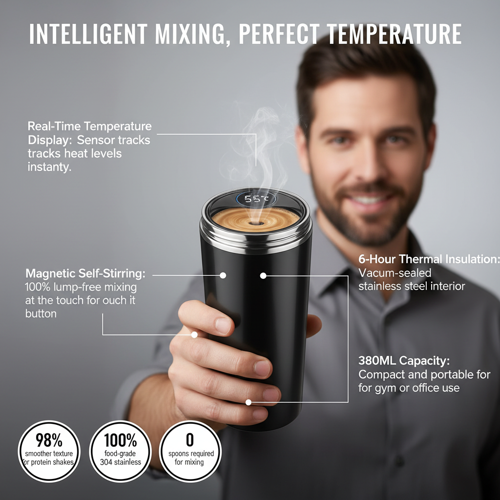 Smart Stir Thermal Cup