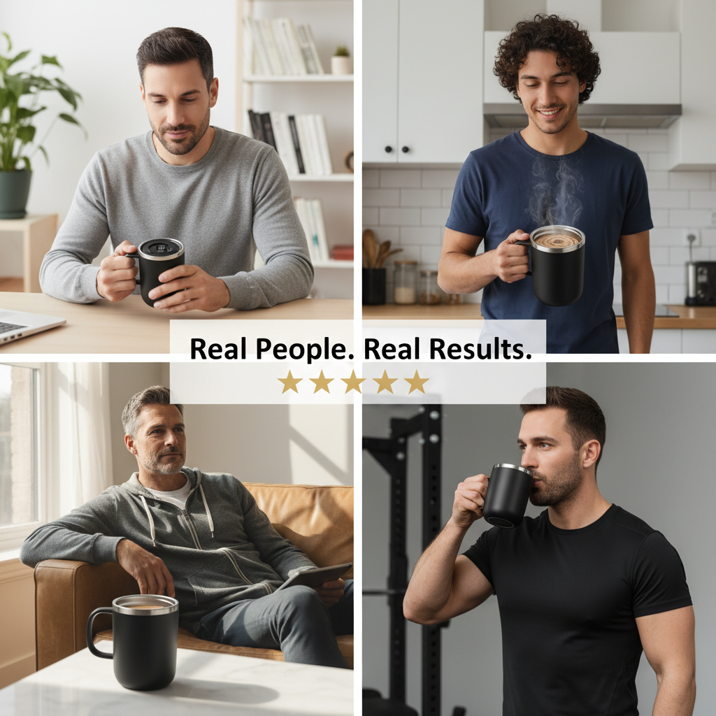 Smart Stir Thermal Cup